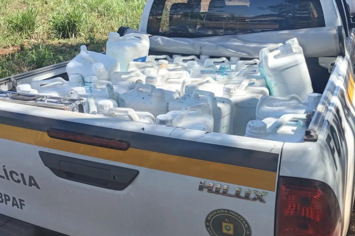 Brigada Militar realiza apreensão de agrotóxico em Nova Candelária