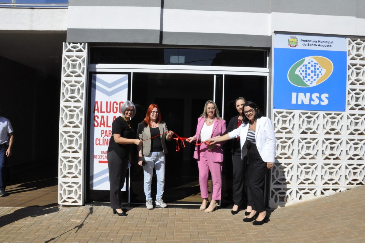 Projeto-piloto de Perícia Médica do INSS inaugura em santo Augusto