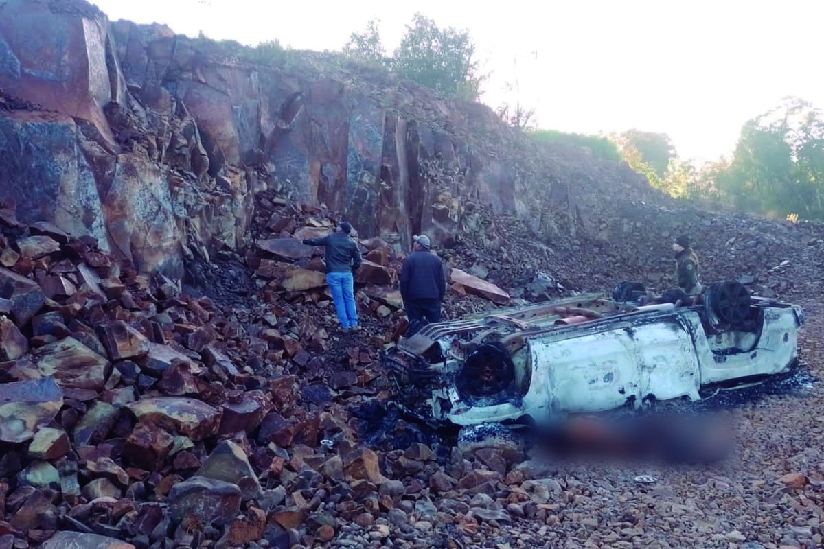Corpo carbonizado é encontrado no interior de Chiapetta