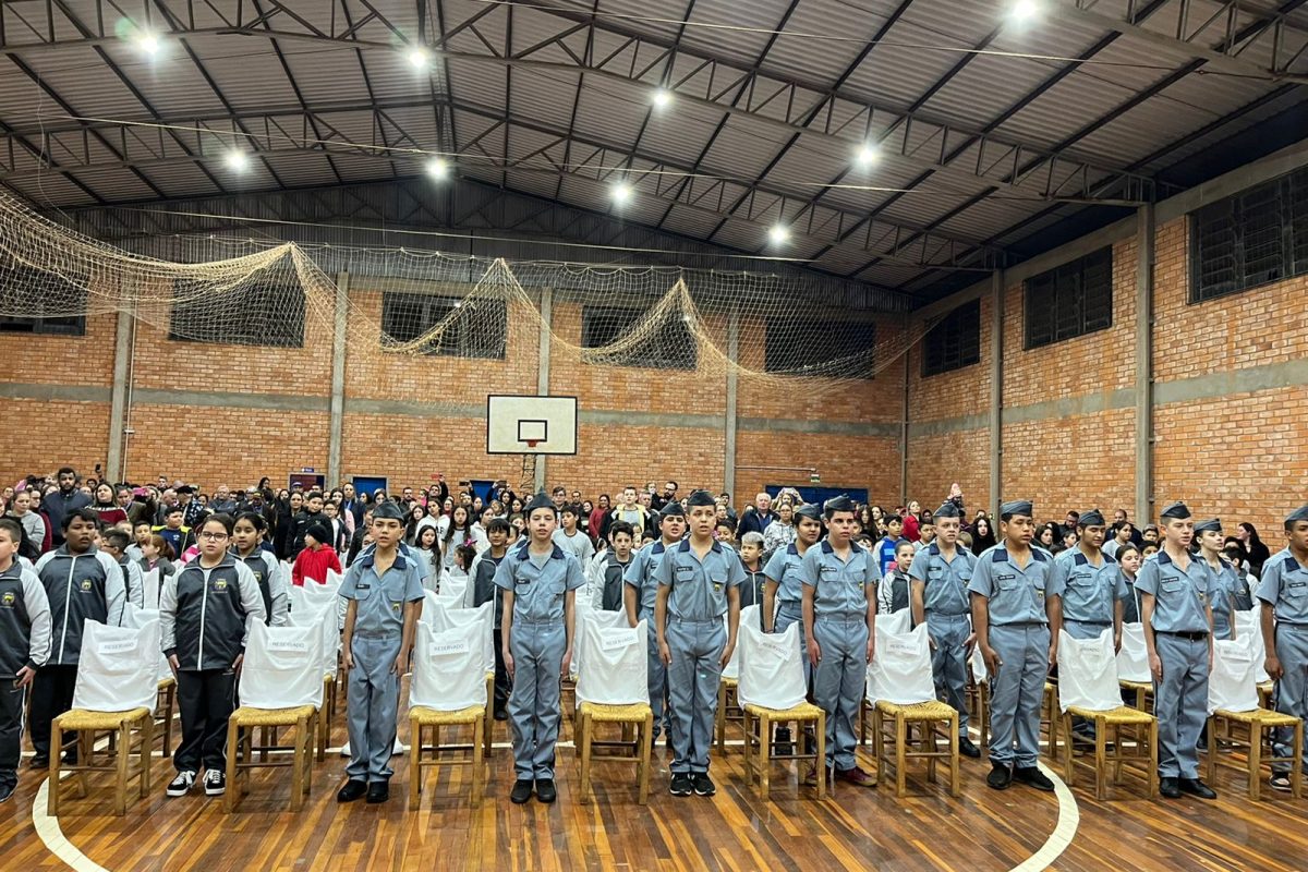Inaugurada a Escola Municipal Cívico-Militar de Ensino Fundamental São João