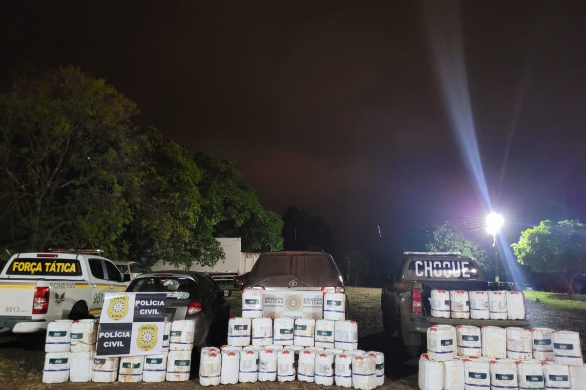 Brigada Militar e Polícia Civil prendem cinco pessoas durante ações da Operação Hórus