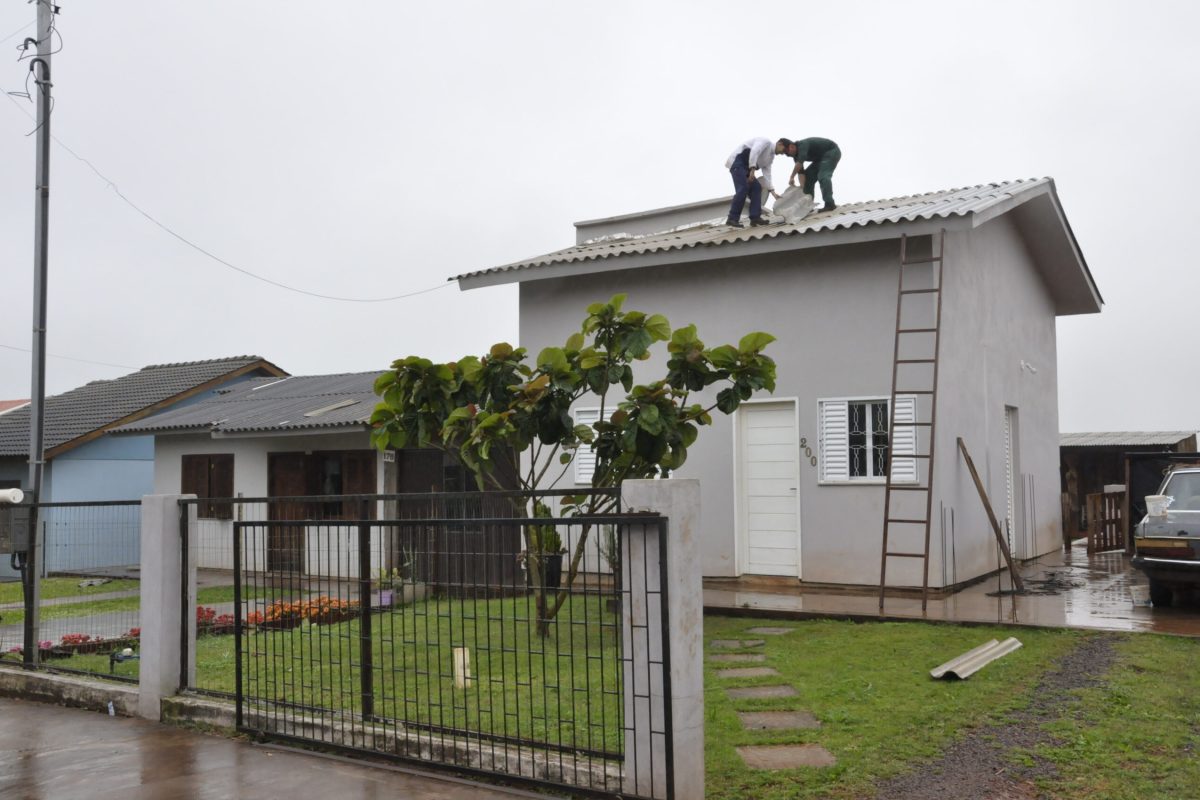 Temporal causa estragos em Santo Augusto e região