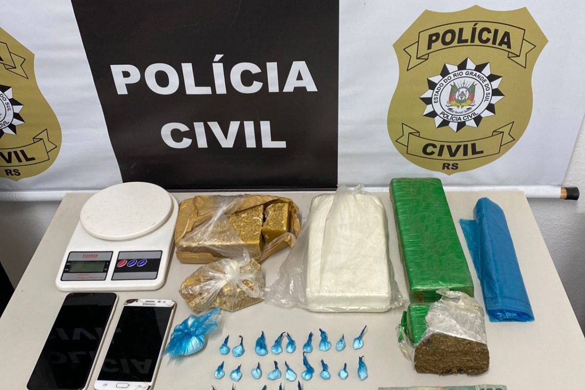 Mulher é presa por tráfico de drogas em Santo Augusto