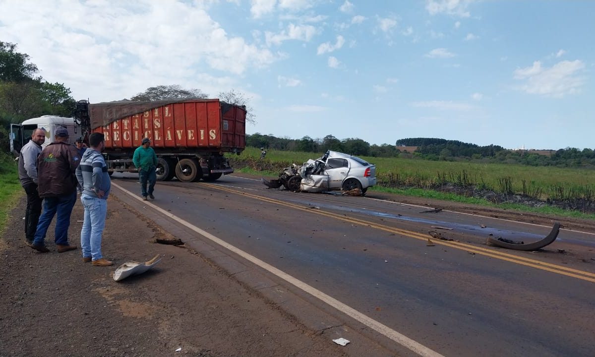 Grave acidente deixa vítima fatal em São Martinho
