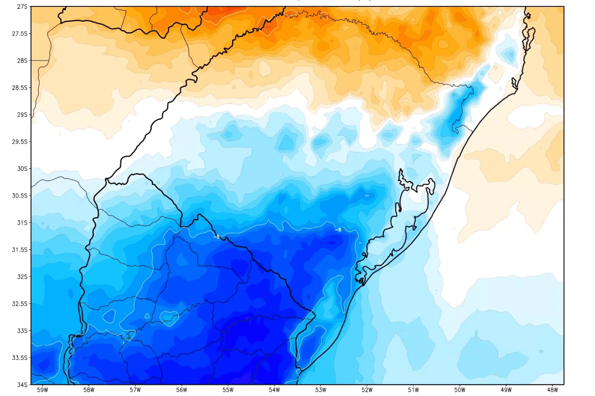 Semana inicia com tempo instável, calor e previsão de temporais no Rio Grande do Sul