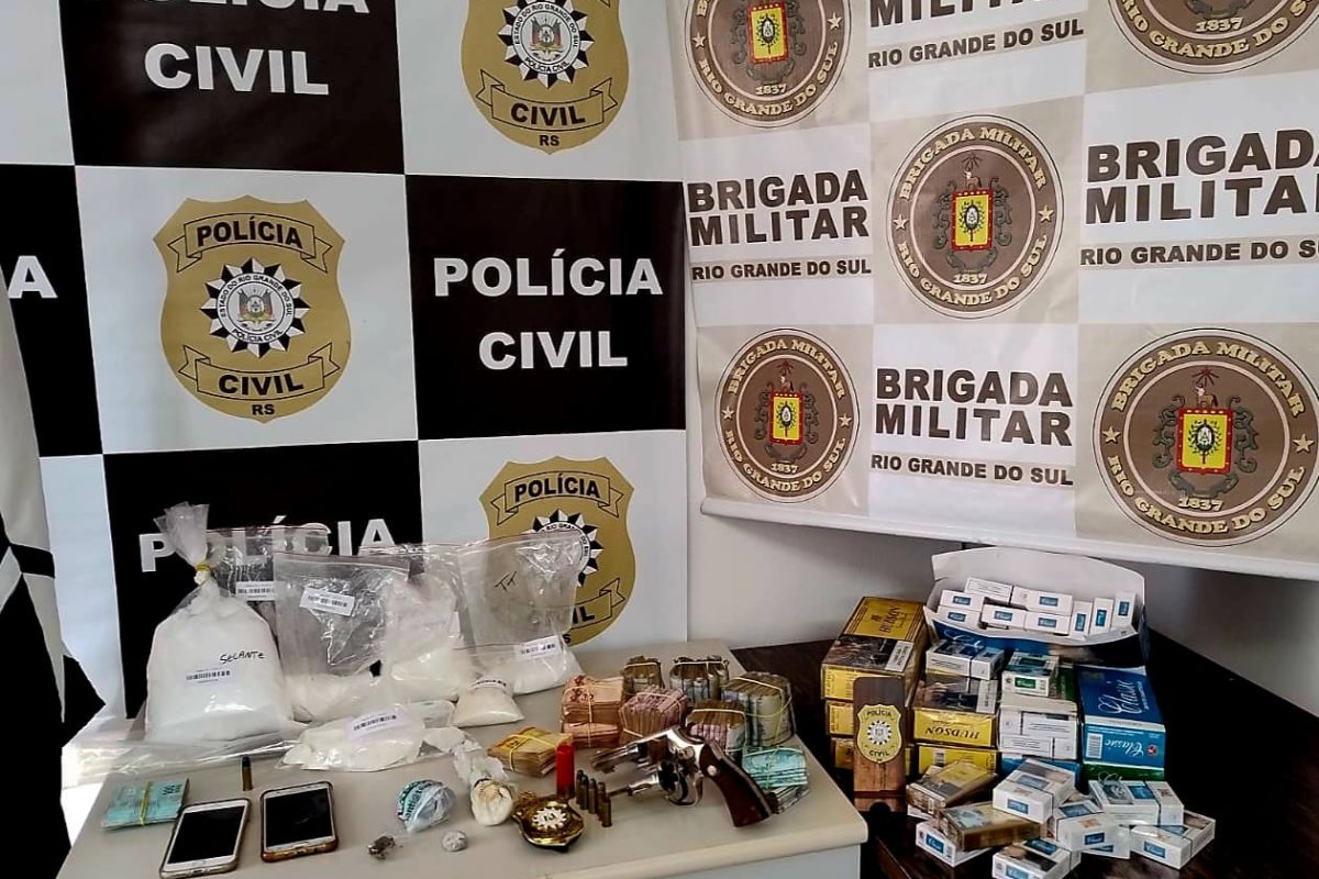 Investigação aponta que, com uso de arma de fogo, criminosos praticavam extorção contra comerciantes de Santo Augusto