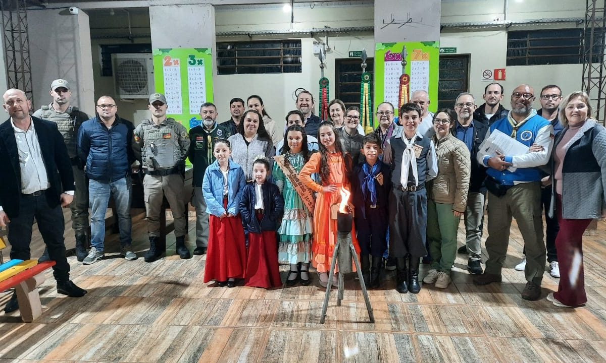 Santo Augusto recebeu a 87ª Corrida do Fogo Simbólico da Pátria