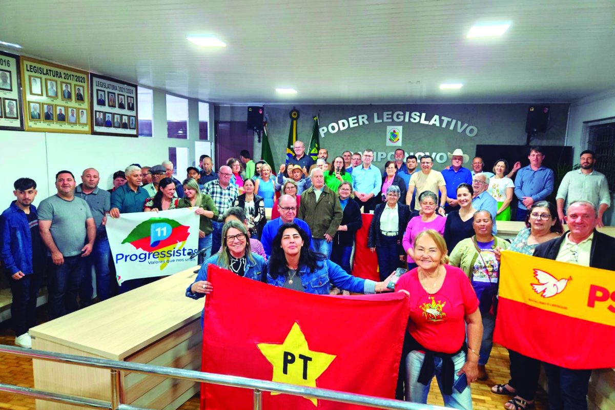 Campo Novo: convenção confirma coligação entre PT, Progressistas e PSB