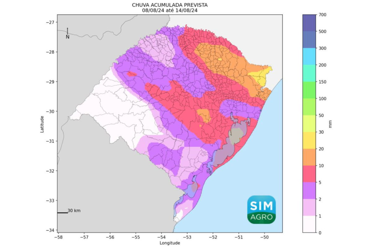 RS terá tempo estável no fim de semana