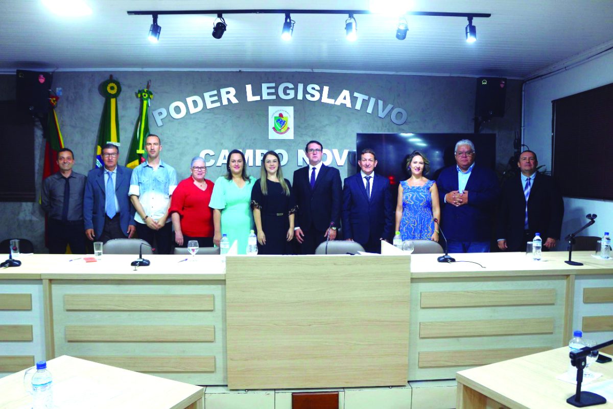 Pedrinho e Marciéli assumem segundo mandato à frente de Campo Novo