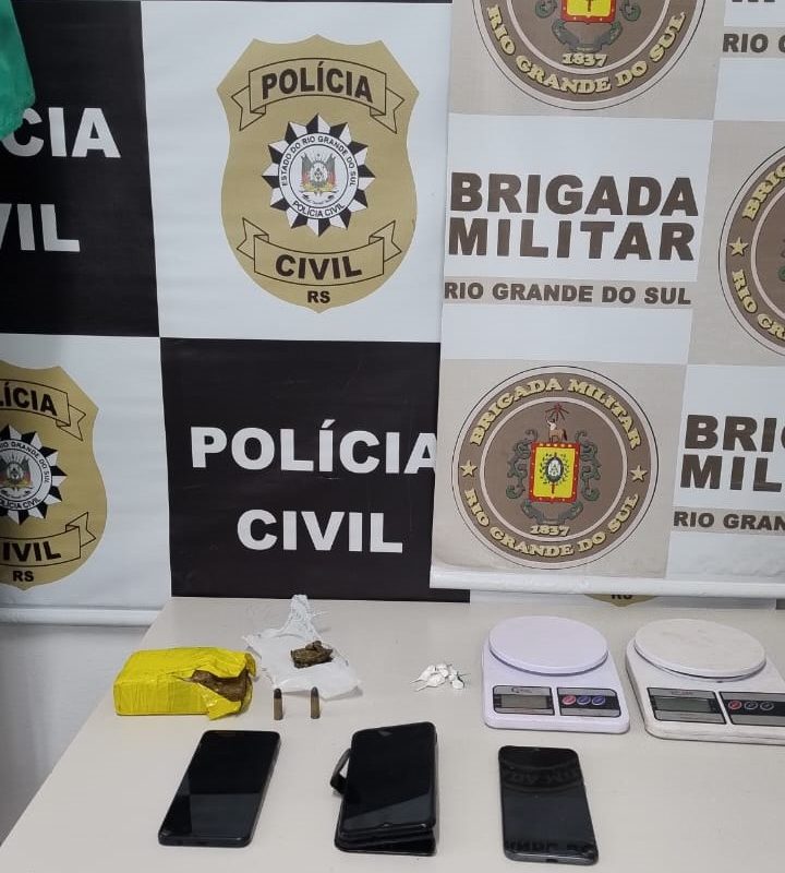 Homem é preso por tráfico de entorpecentes em Santo Augusto