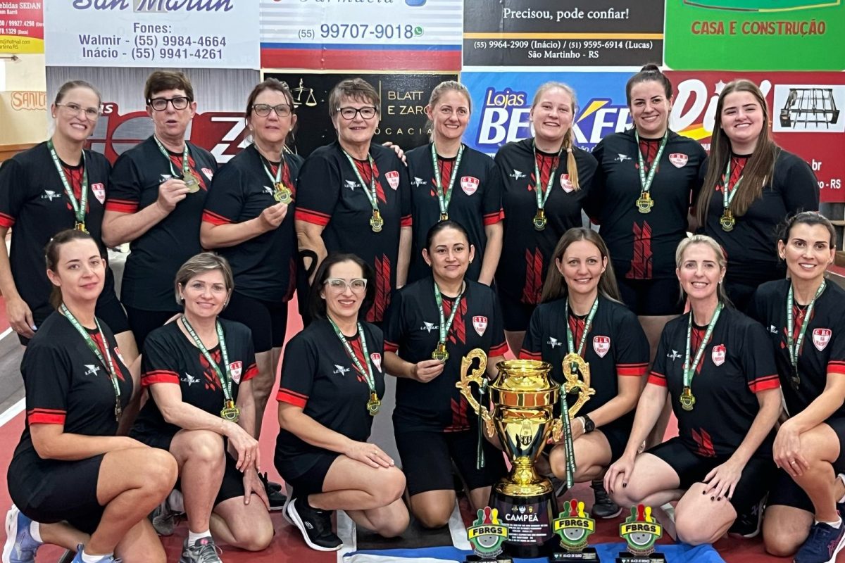 São Martinho conquista título da 2ª Copa RS de Bolão Feminino