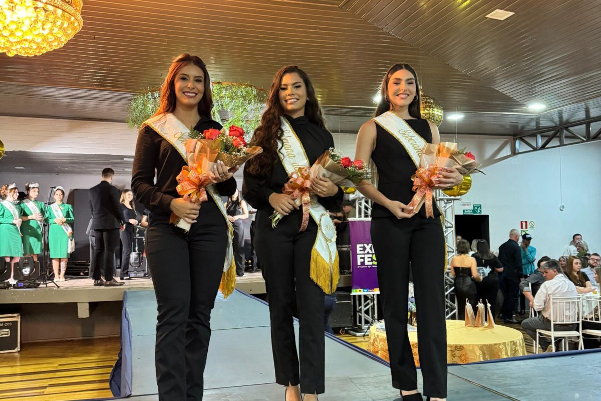 Eleitas as soberanas da Expofesa 2025