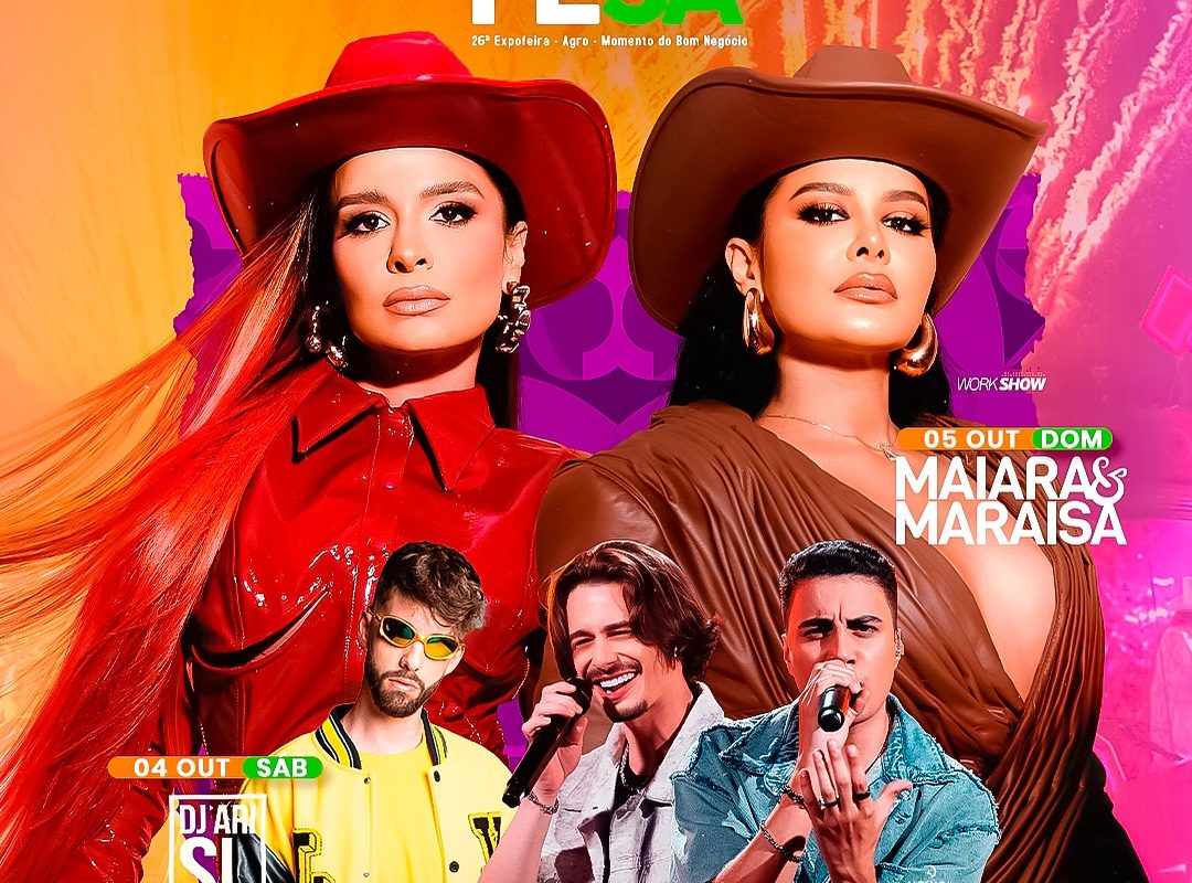 EXPOFESA 2025 promete agitar Santo Augusto com grandes atrações musicais e culturais