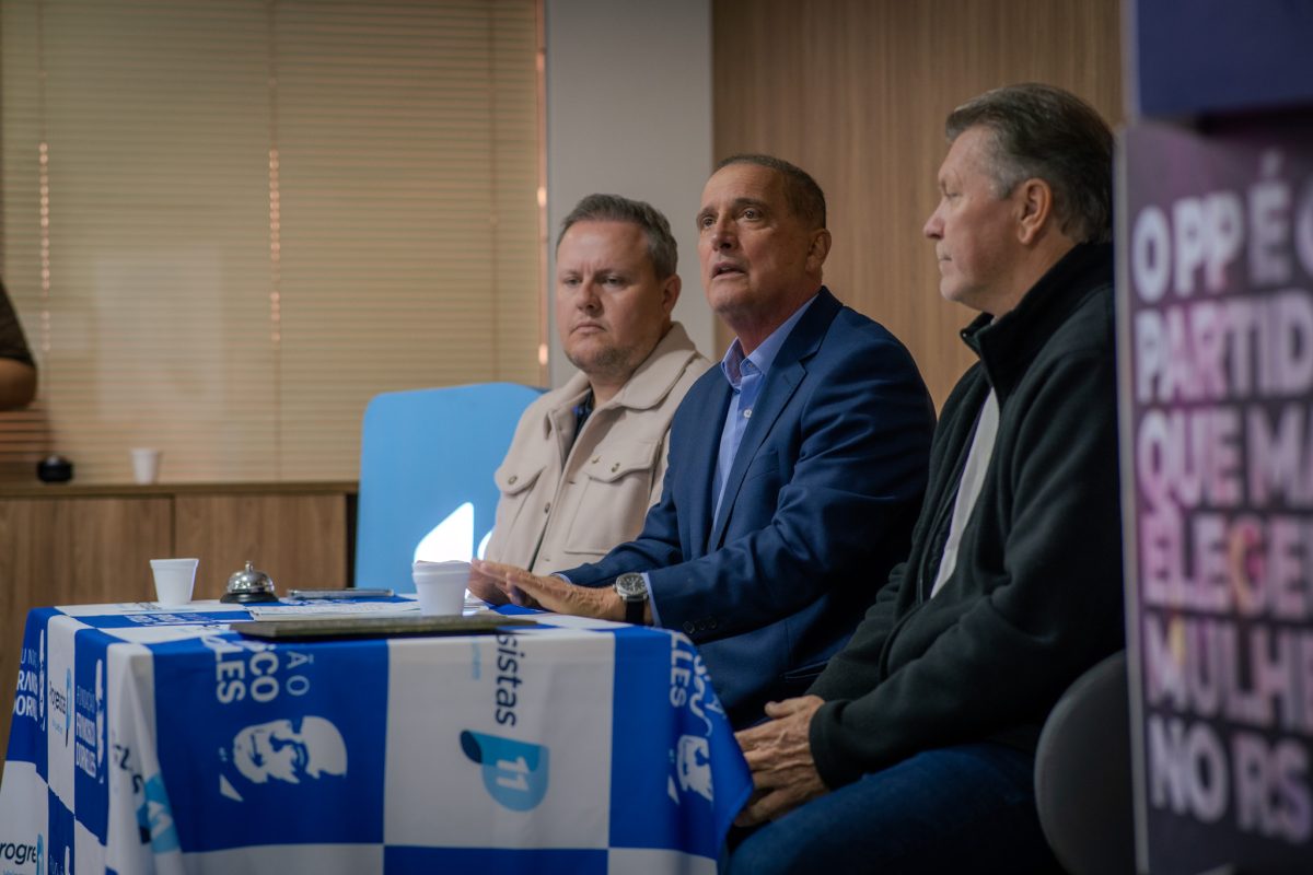 Ex-ministro Onyx Lorenzoni oficializa filiação ao Progressistas RS