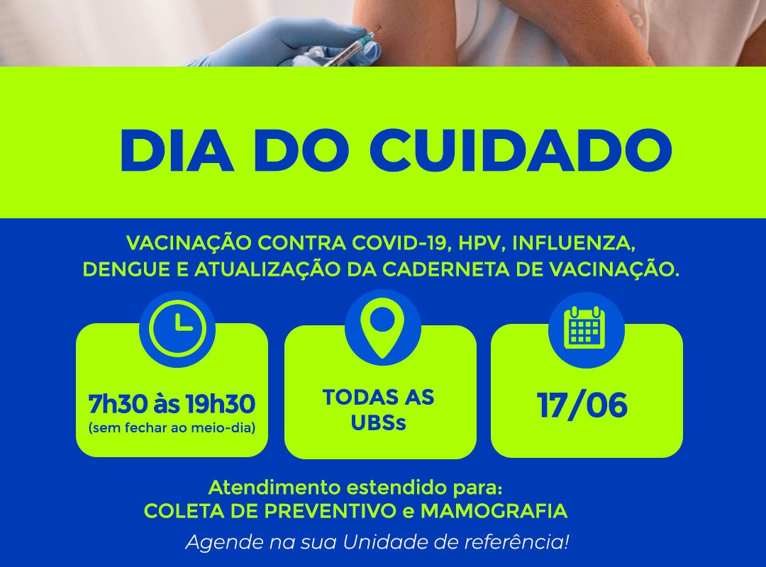 Santo Augusto realiza o “Dia do Cuidado” com ações de saúde em todas as UBSs nesta terça-feira