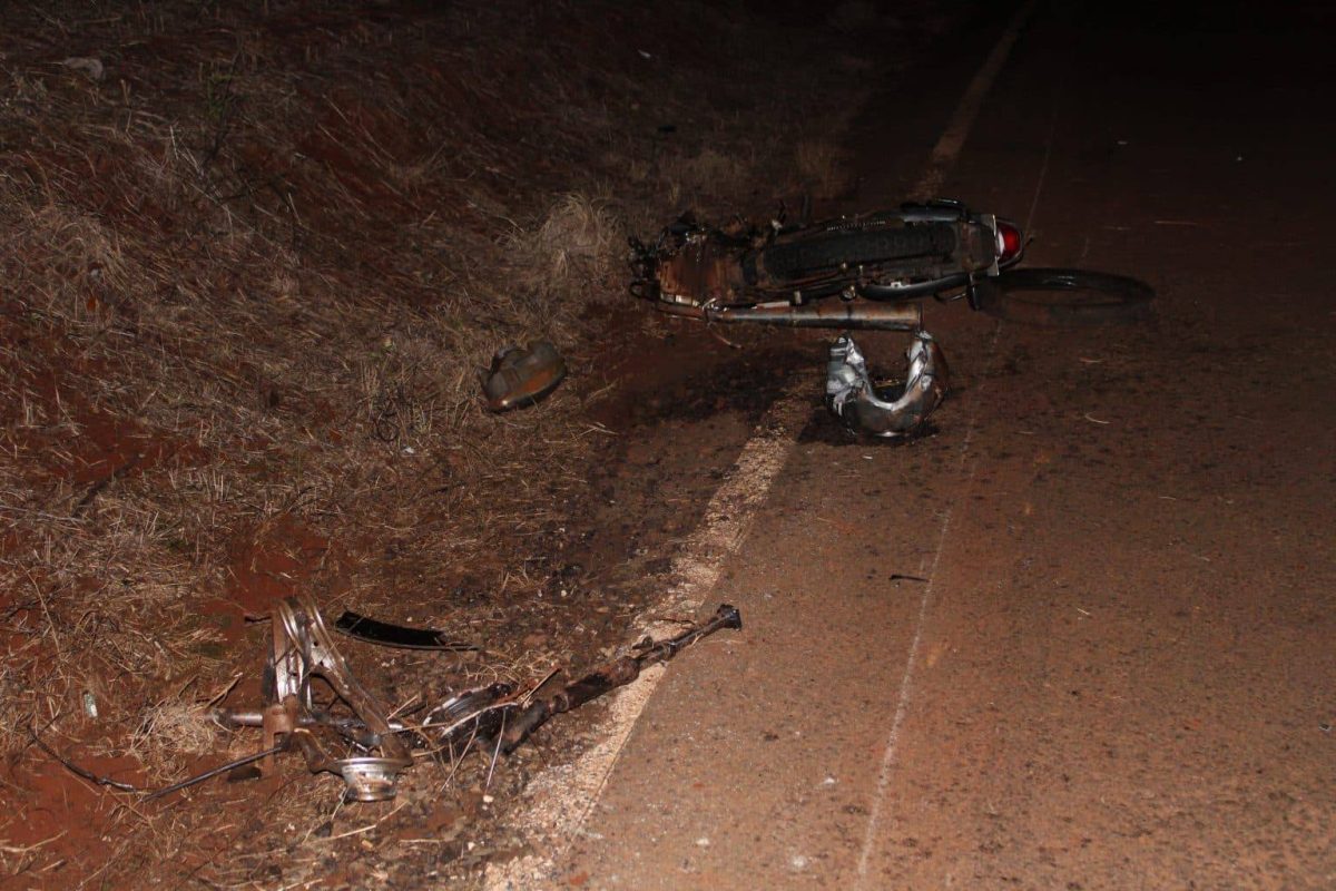 Motociclista perde a vida em grave acidente registrado entre Sede Nova e Humaitá