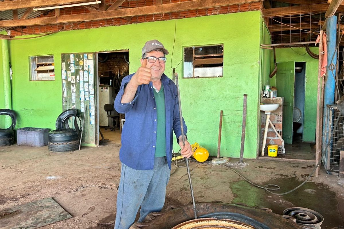 Mateando com Lobão: uma vida entre pneus, futebol e a comunidade