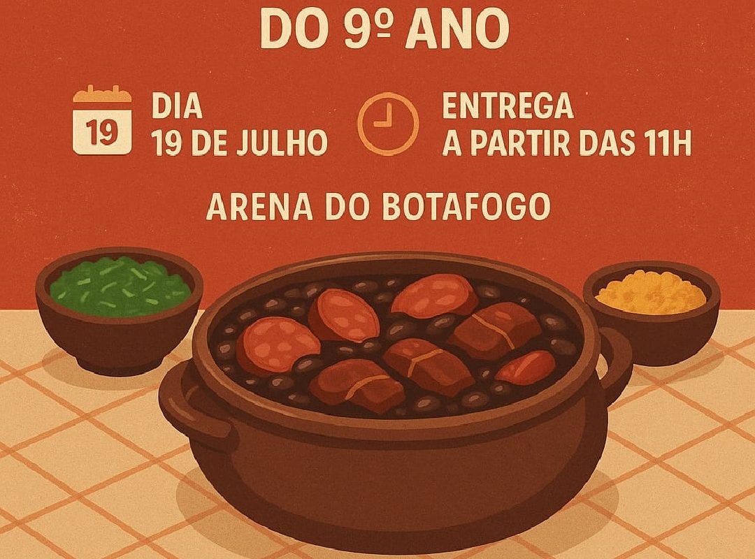 Feijoada da Liberato vai arrecadar fundos para formatura dos alunos do 9º ano