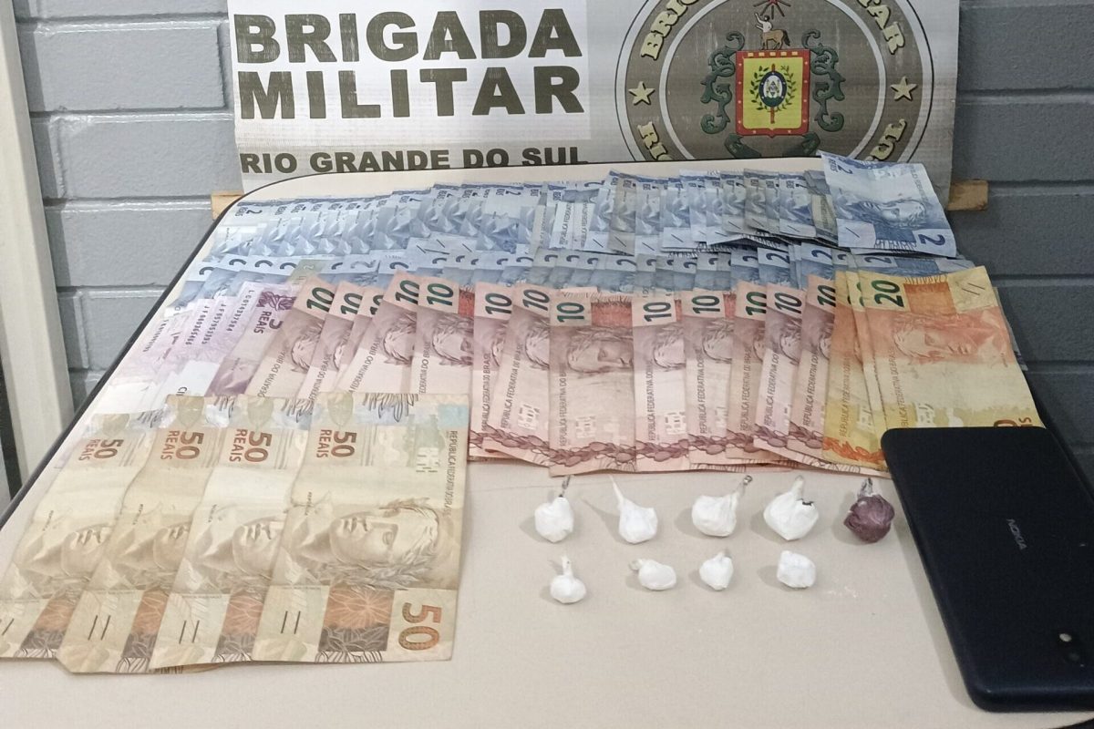Homem é preso por tráfico de drogas em Santo Augusto durante Operação Cerco Fechado