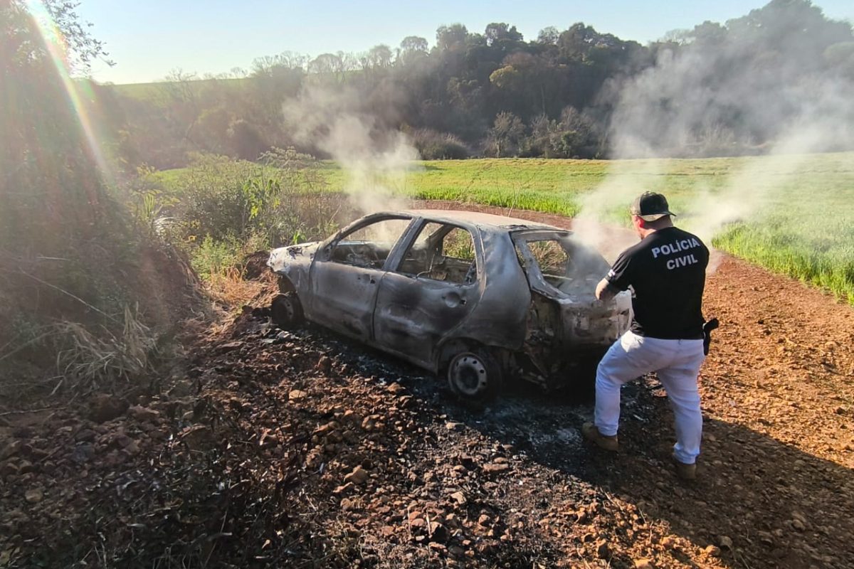 Polícia aguarda resultado de perícia para identificar a vítima de homicídio em Coronel Bicaco