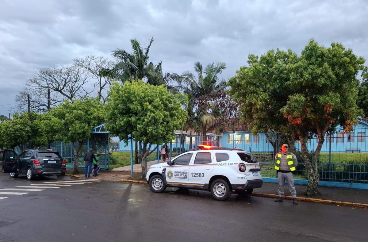 Brigada Militar intensifica segurança nas escolas com Operação Volta às Aulas na Região Celeiro