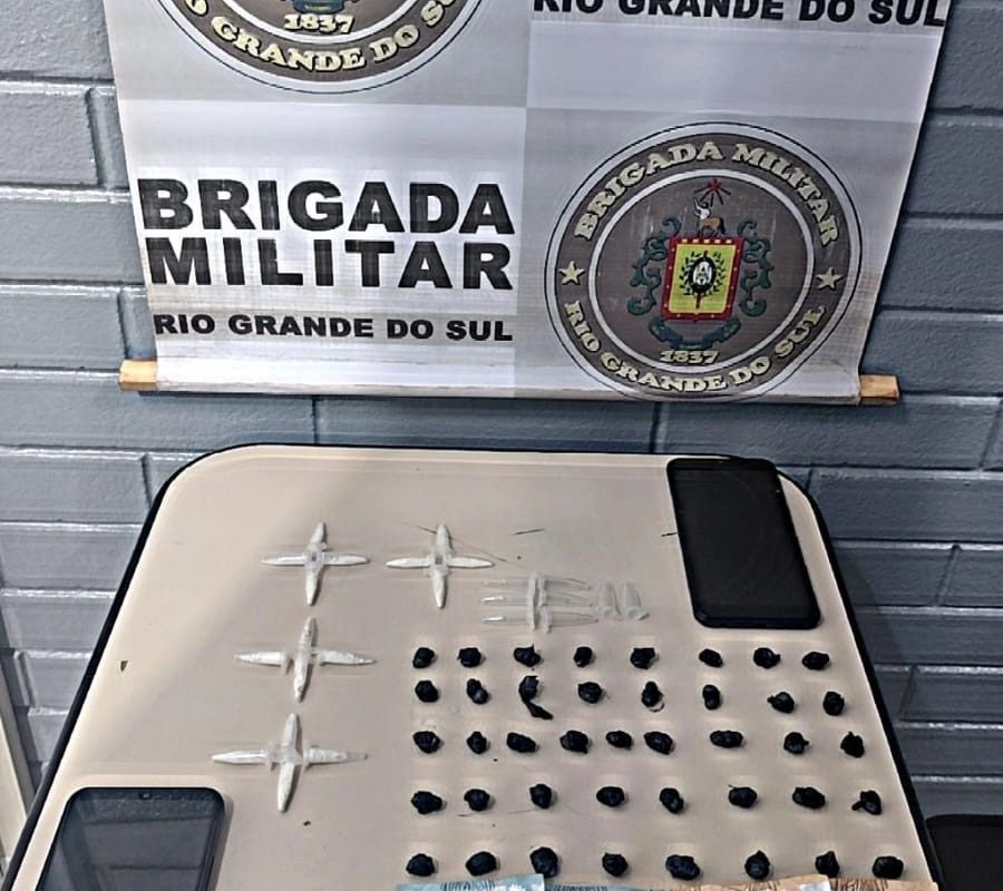 Dois homens são presos por tráfico de drogas em Três Passos durante Operação Cerco Fechado