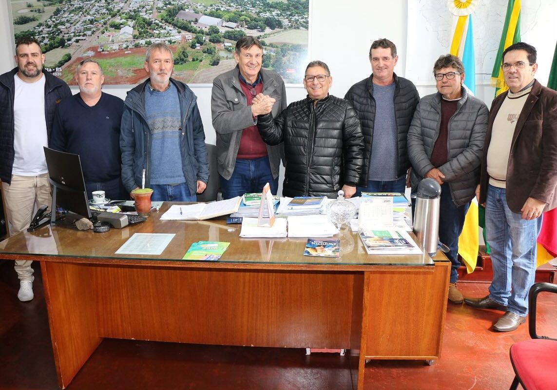 Vice-prefeito Mário Maçalai assume interinamente a chefia do Executivo de Chiapetta