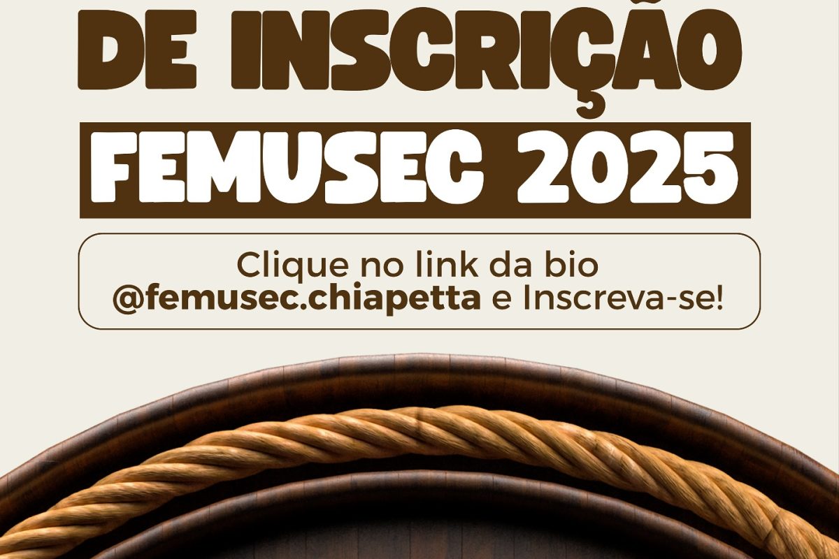 Último dia para as inscrições no Femusec 2025