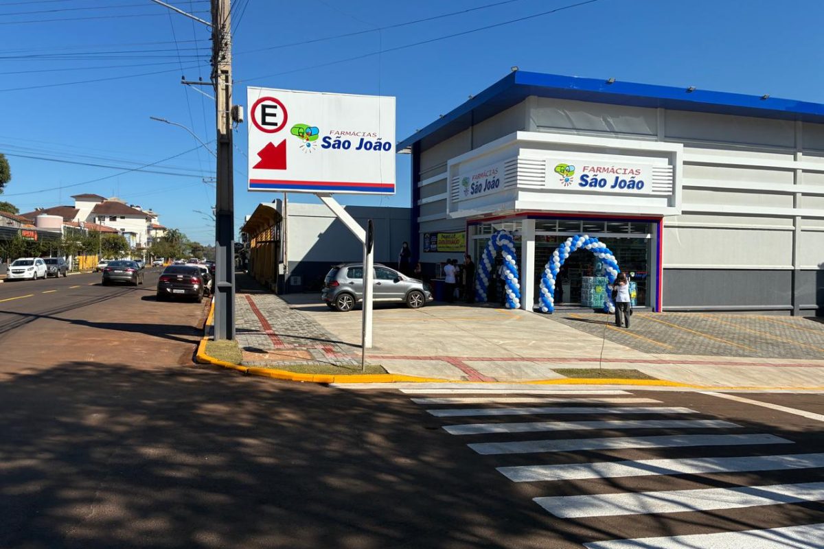 Farmácias São João inaugura unidade no bairro Morada do Sol em Ijuí