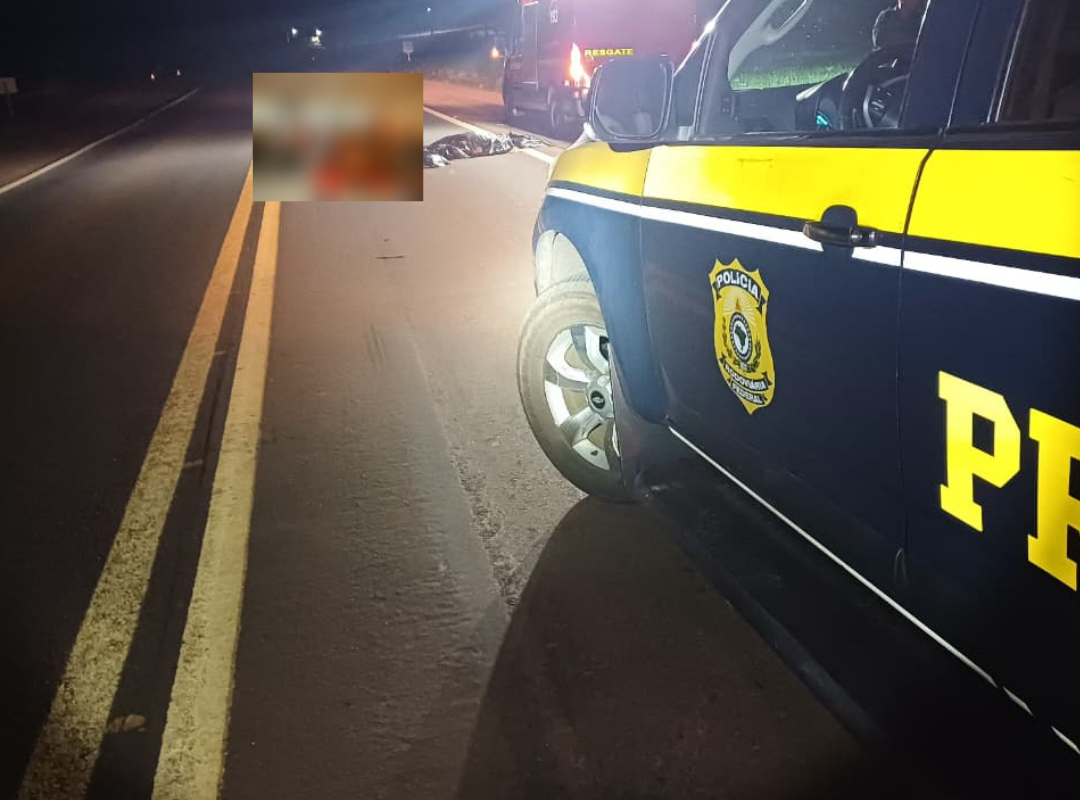 Homem morre atropelado na BR-472 em Três de Maio; motorista não foi identificado