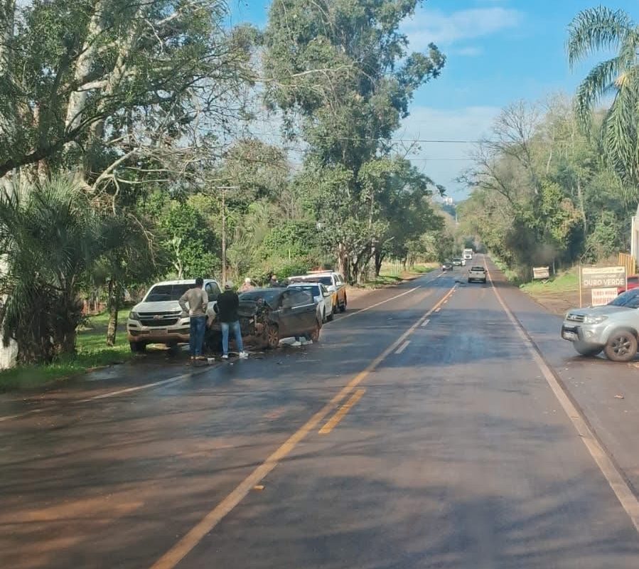 Acidente de trânsito é registrado na ERS-155 em Ijuí