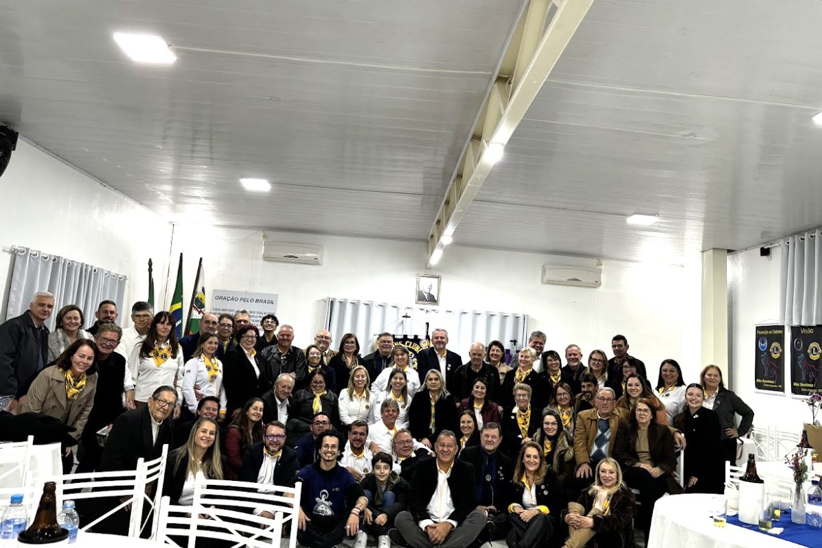 Lions Clube de Santo Augusto completou 53 anos de serviço à comunidade