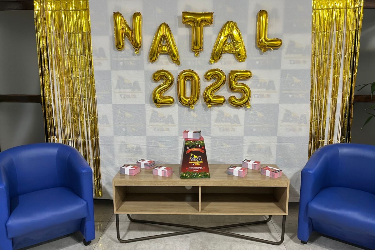 ACISA lança Natal Premiado 2025 com R$ 40 mil em prêmios