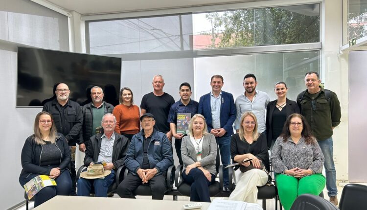 Deputado Paparico Bacchi visit Santo Augusto