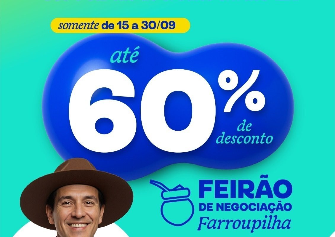 Feirão da Corsan oferece descontos de até 60%