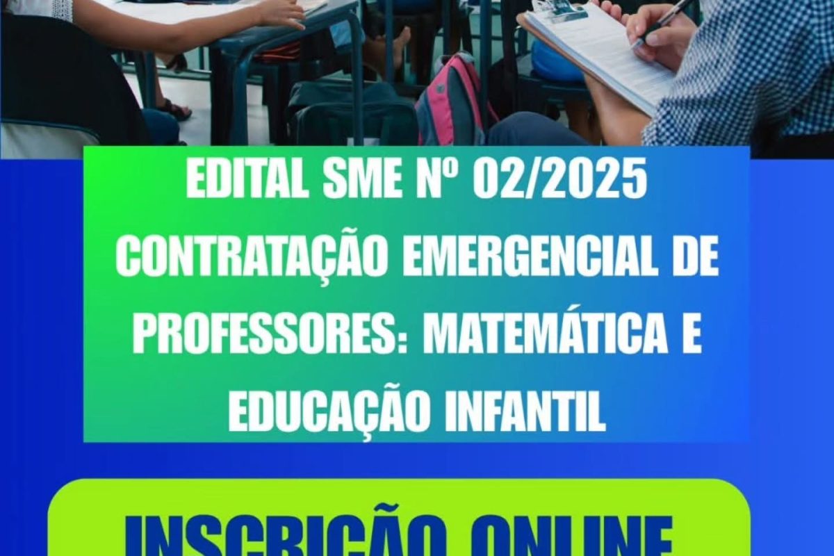 Prefeitura de Santo Augusto abre processo seletivo emergencial para professores