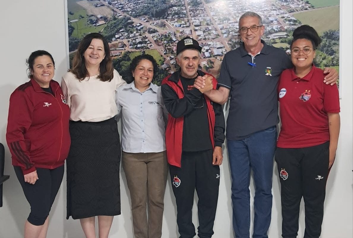 Braga firma parceria com o projeto Gurias do Yucumã