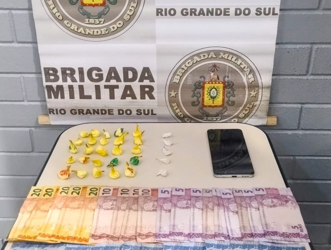 Homem é preso por tráfico de drogas durante operação em Tenente Portela