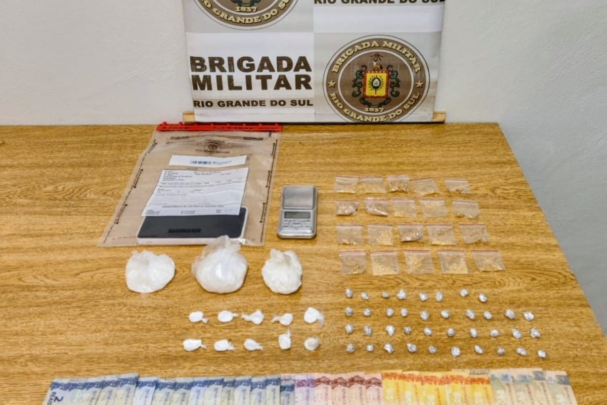Casal é preso por tráfico de drogas em Barra do Guarita
