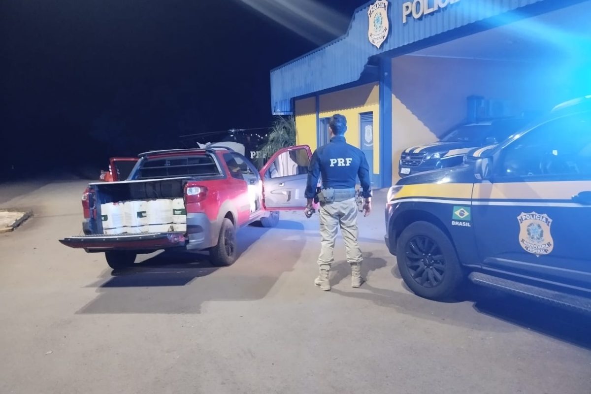 PRF apreende mais de 700 litros de agrotóxicos contrabandeados em Sarandi