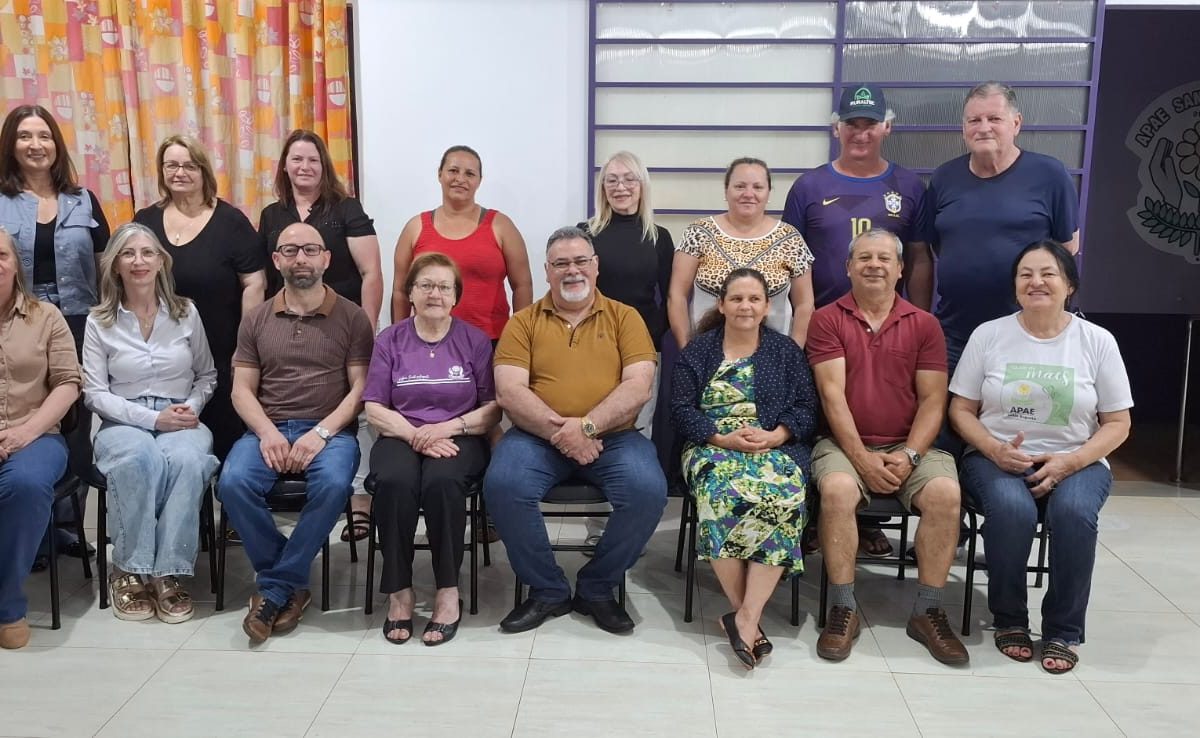 APAE de Santo Augusto define nova diretoria para a gestão 2026-2028