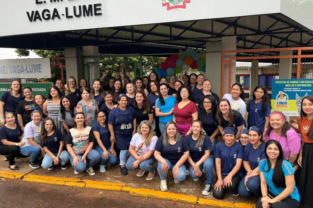 EMEI Vaga-Lume celebra o Dia da Família na escola
