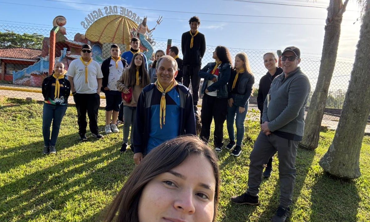 Clube de Desbravadores Heróis da Fé representa Santo Augusto no Campori em Gravataí