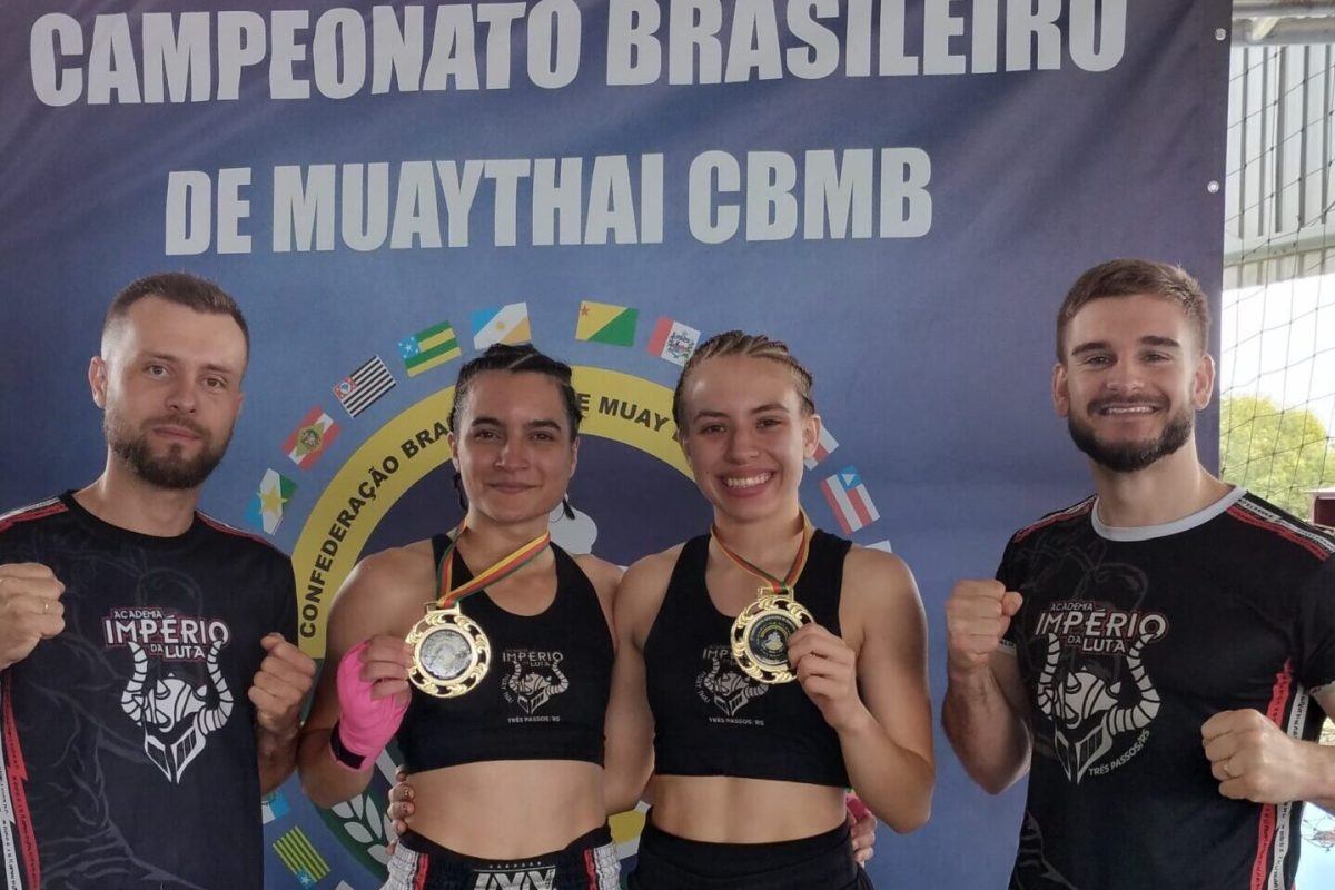 Império é campeã brasileira de Muay Thai