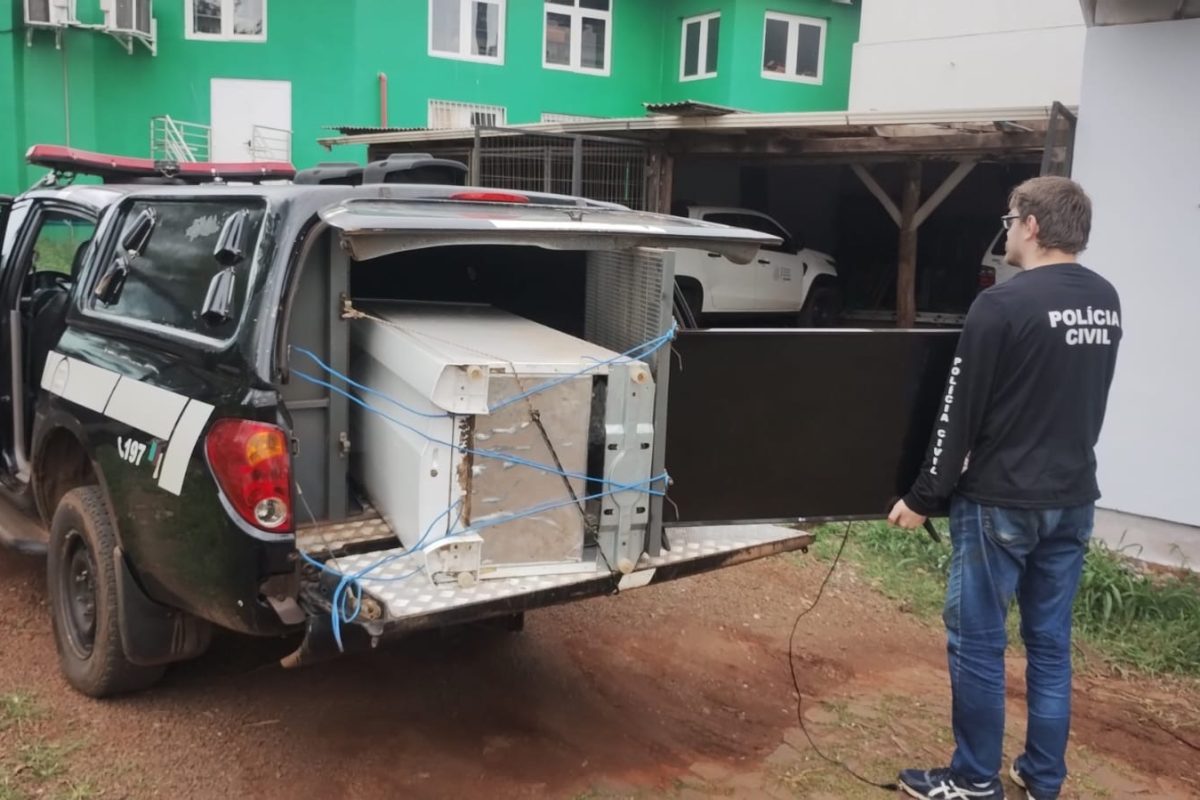 Polícia Civil recupera eletrodomésticos furtados e devolve bens à vítima em Derrubadas