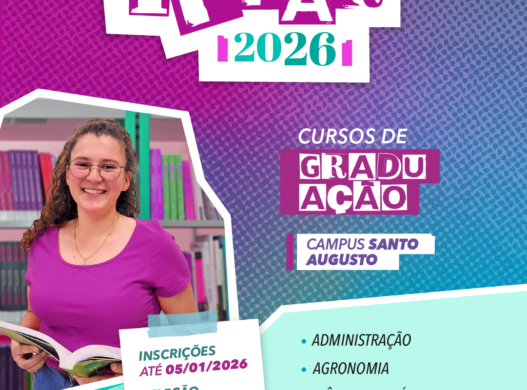 Abertas inscrições para os cursos superiores do IFFar