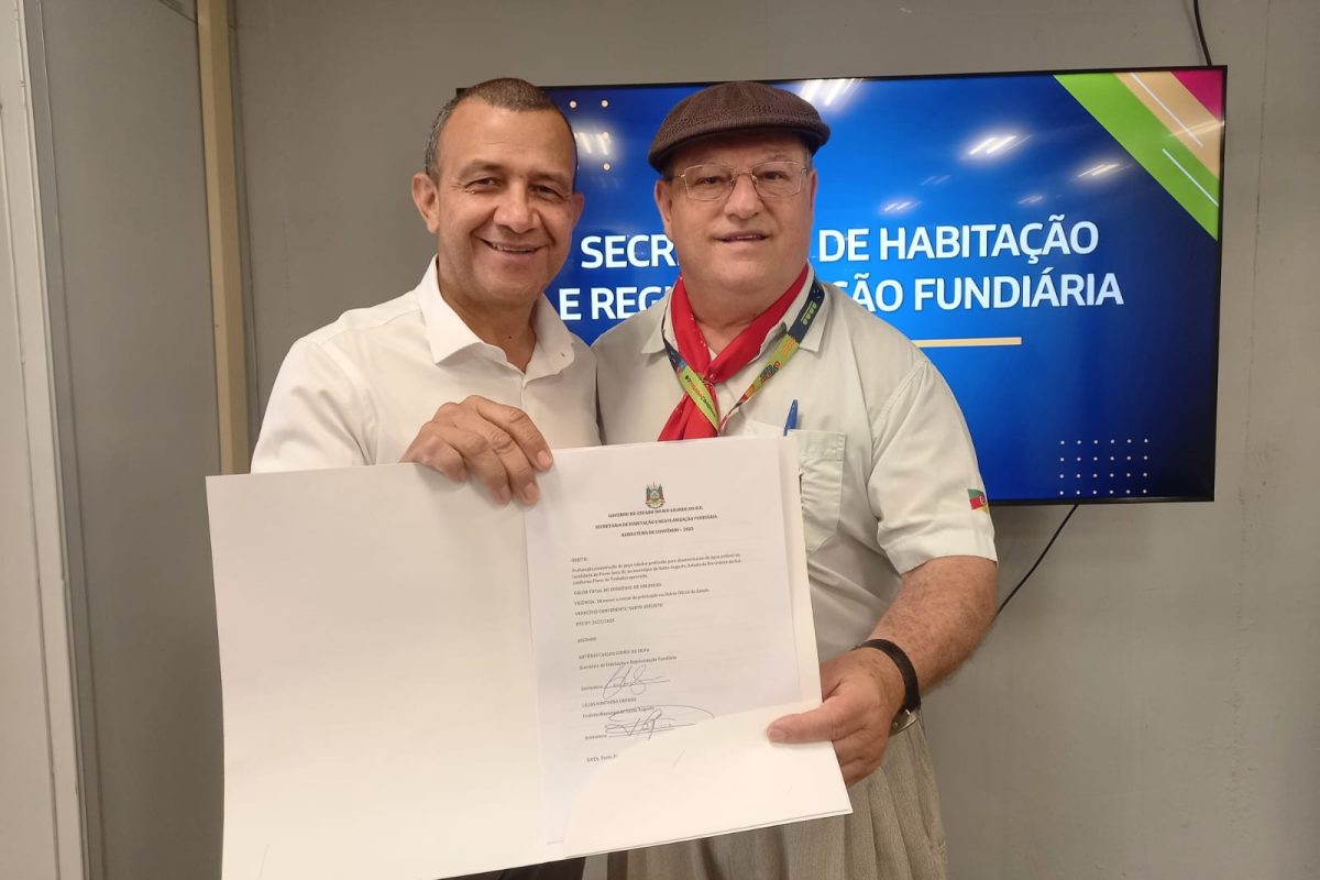 Estado firma convênios para perfuração de poços em 77 municípios; Santo Augusto está entre os beneficiados