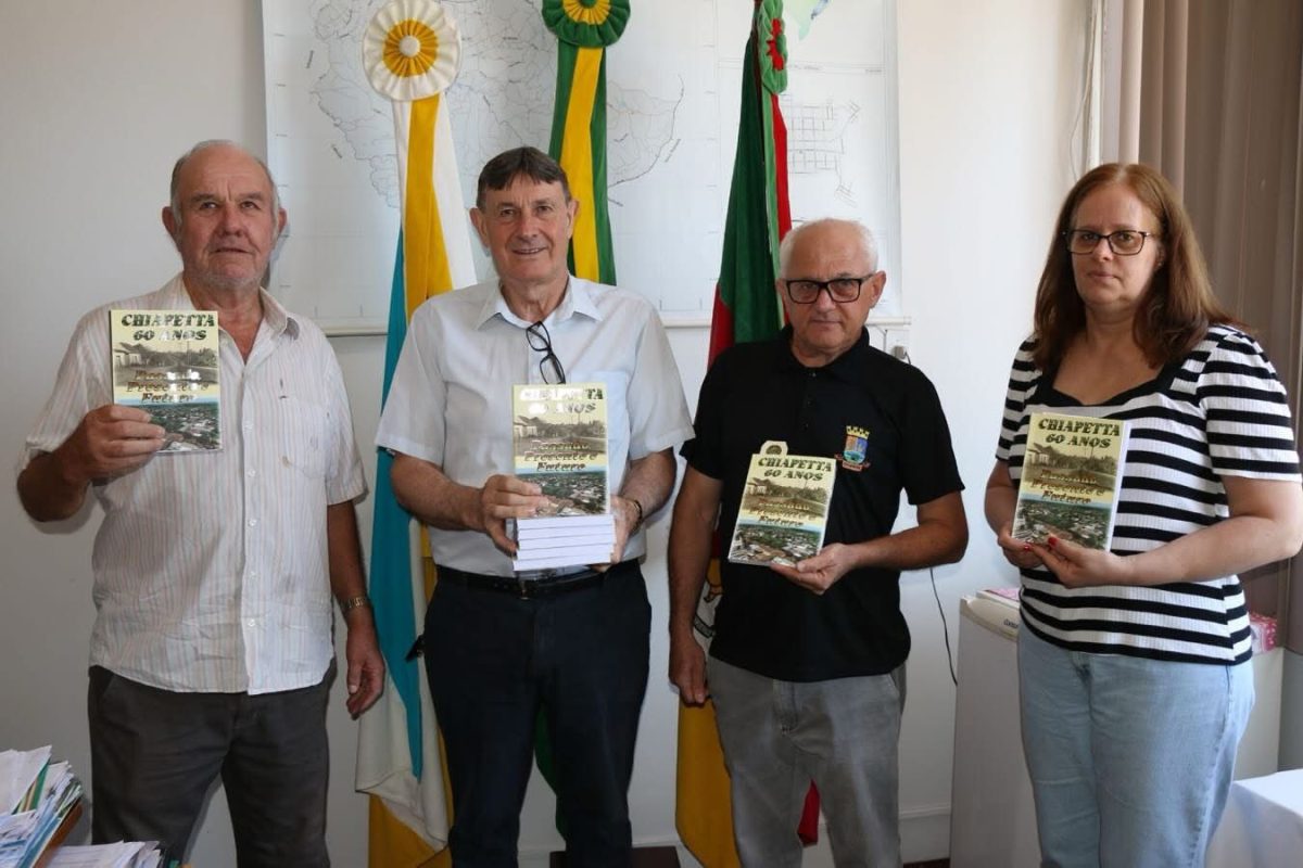 Lançamento da obra “Chiapetta: Passado, Presente e Futuro” marca celebrações dos 60 anos