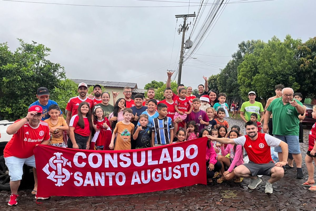 Consulado Colorado leva alegria às crianças no 4º Natal Colorado em Santo Augusto